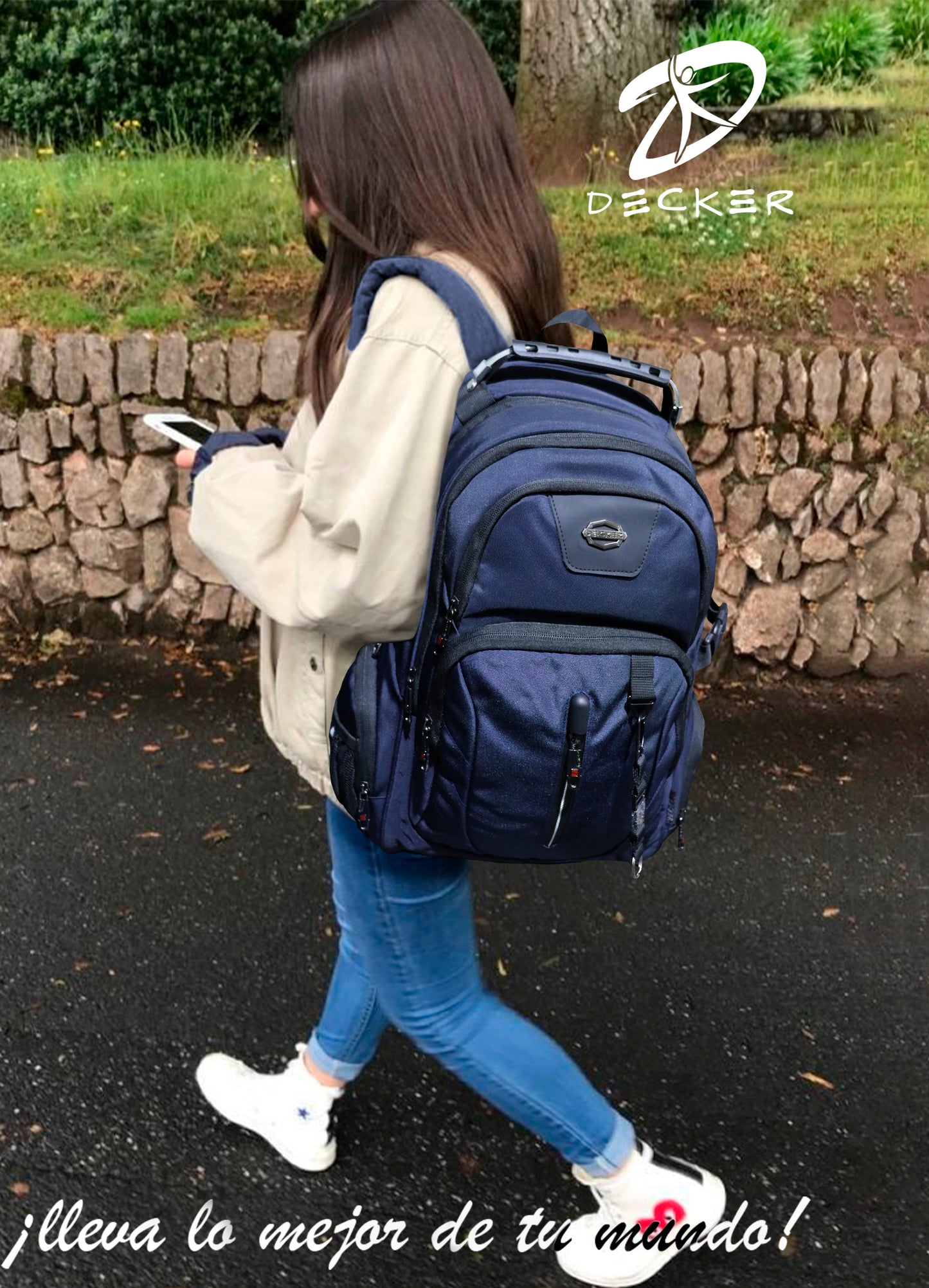 MOCHILA TODOTERRENO PARA ESTUDIOS, UNIVERSIDAD Y VIAJES 2
