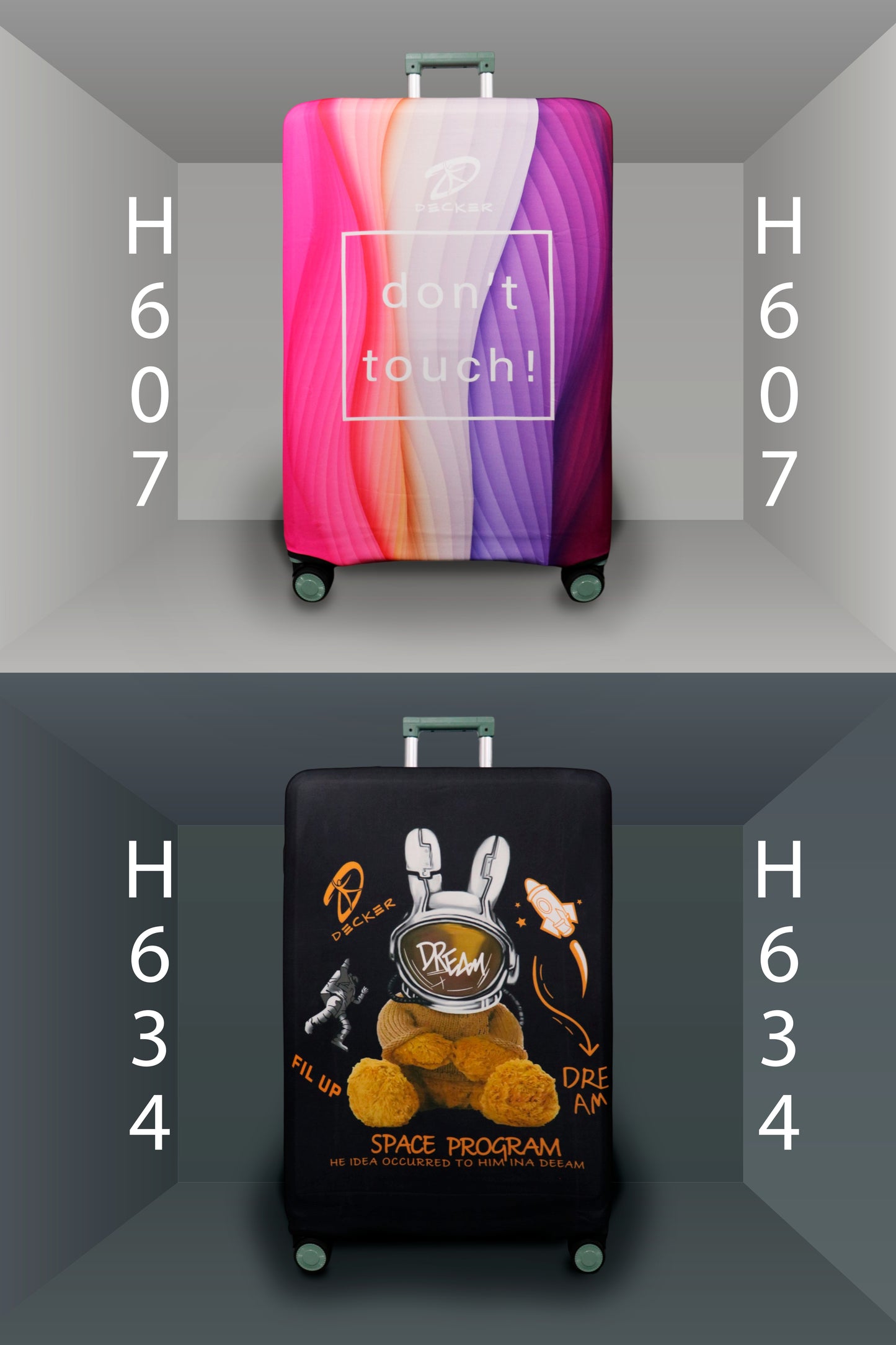 FUNDA PARA MALETA ANTIRAYAS E IMPERMEABLE