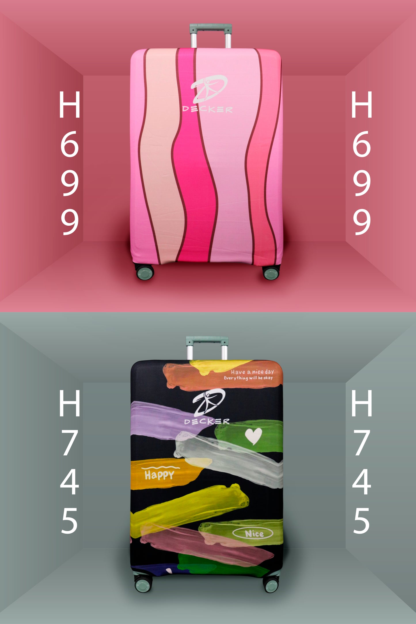 FUNDA PARA MALETA ANTIRAYAS E IMPERMEABLE