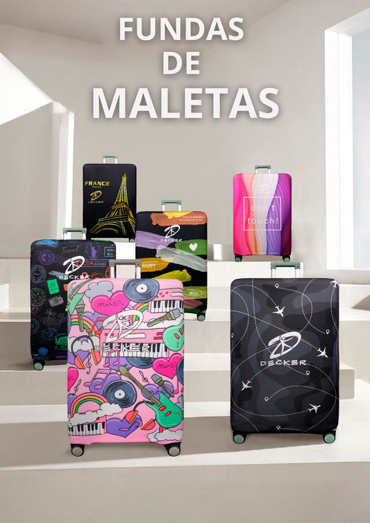 FUNDA PARA MALETA ANTIRAYAS E IMPERMEABLE
